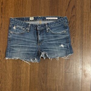 AG Adriano Goldschmied Blue Jean Shorts